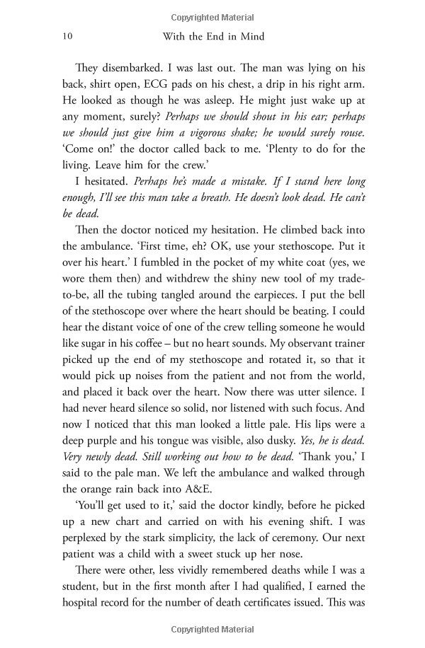 with the end in mind : how to live and die well - Ảnh 8