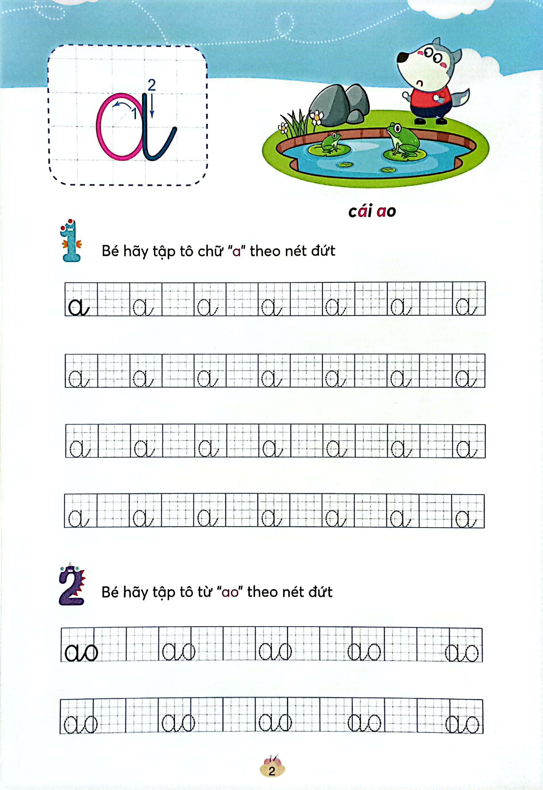 wolfoo iq - wolfoo tập tô chữ cái - tập 2 - Ảnh 4