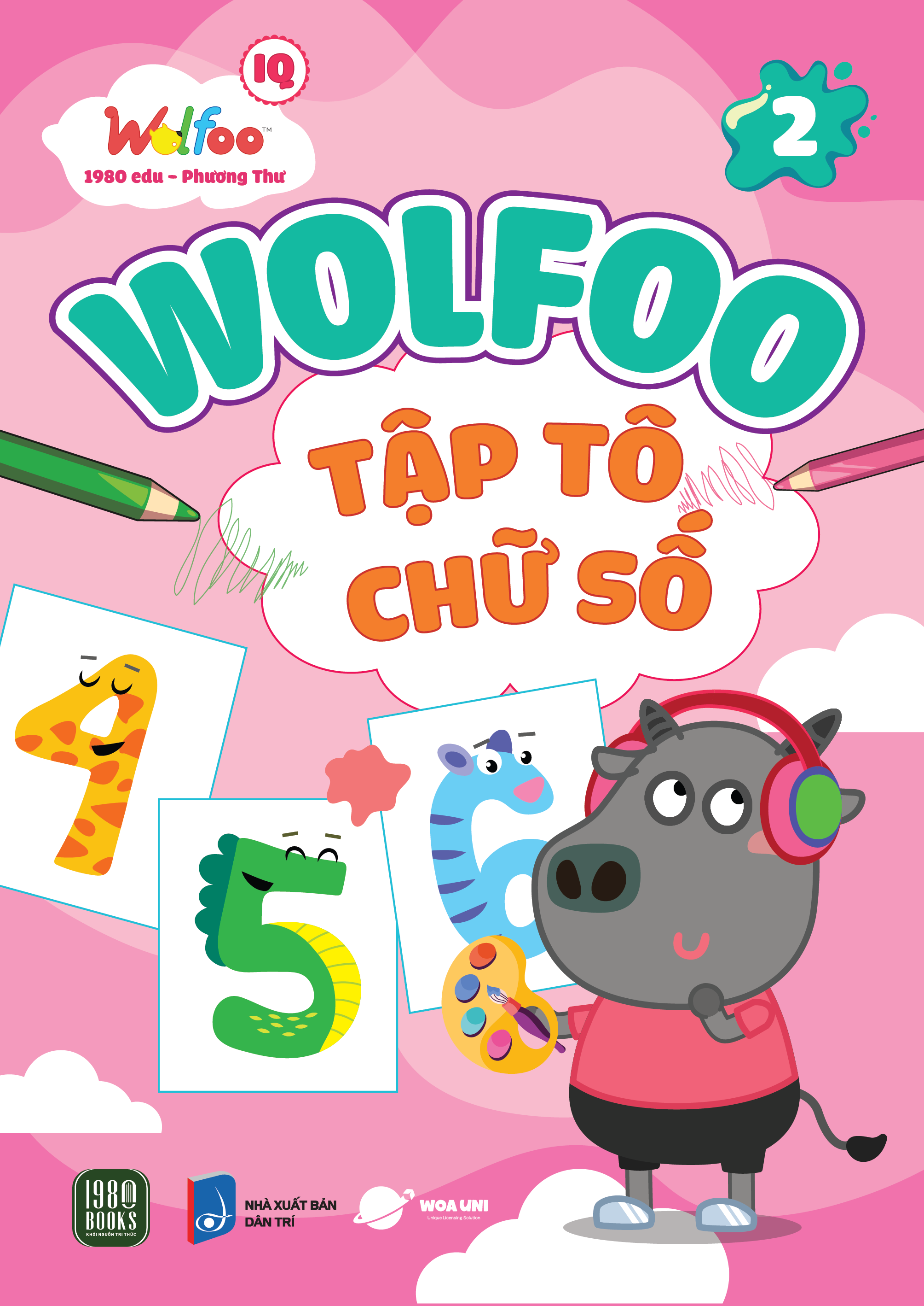 wolfoo iq - wolfoo tập tô chữ số - tập 2 - Ảnh 2