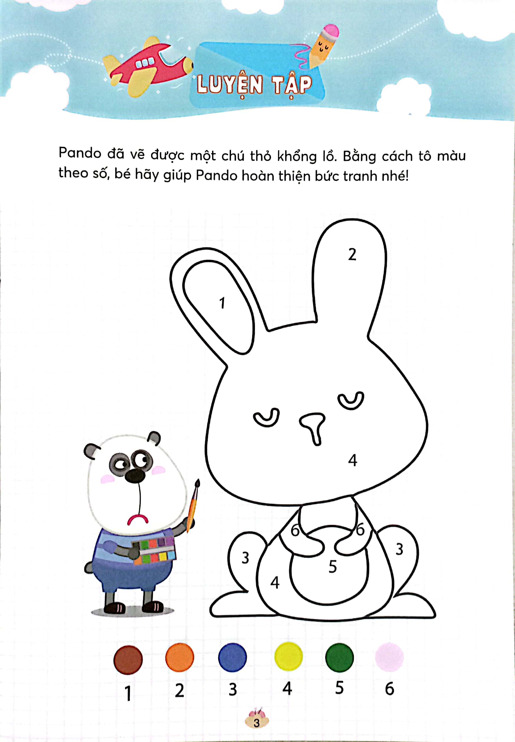 wolfoo iq - wolfoo tập tô chữ số - tập 2 - Ảnh 5
