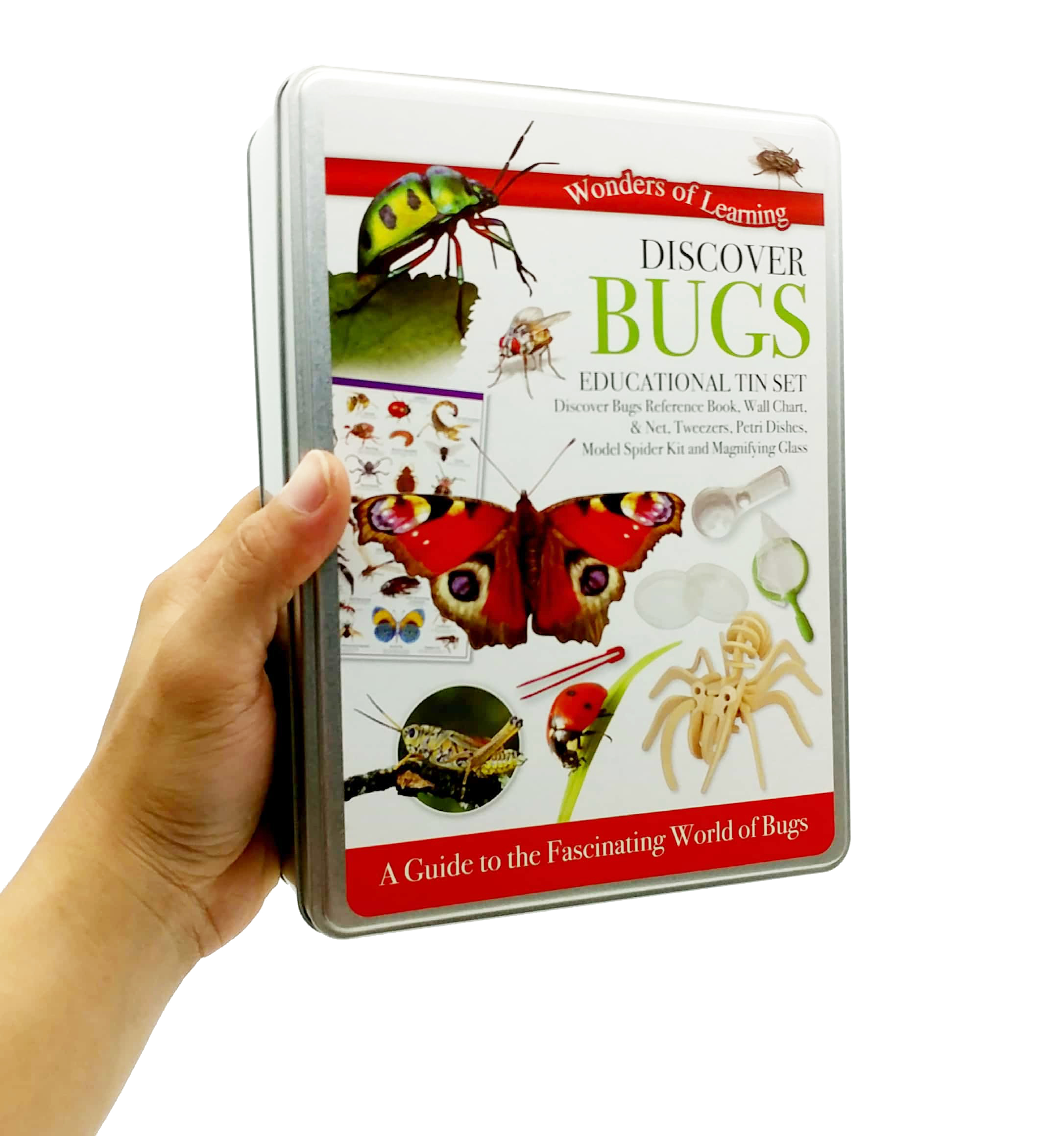 wonders of learning: discover bugs educational tin set - Ảnh 16