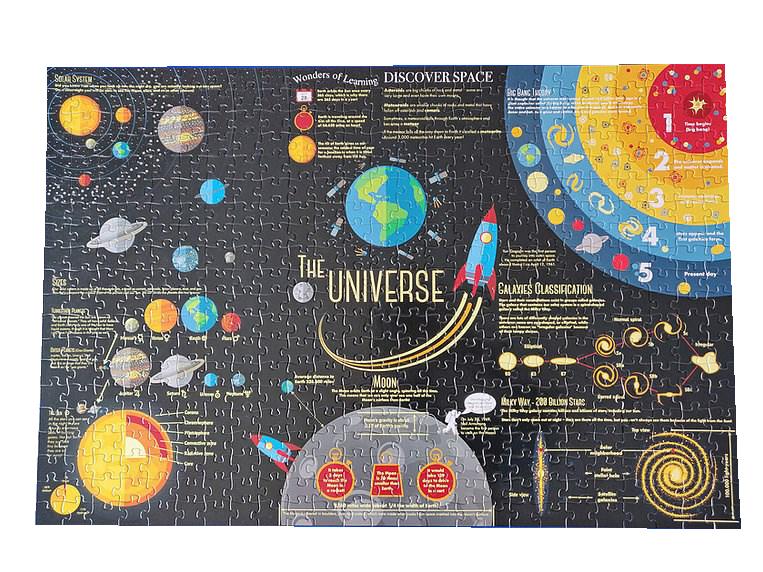 wonders of learning: discover space educational jigsaw & book - Ảnh 6