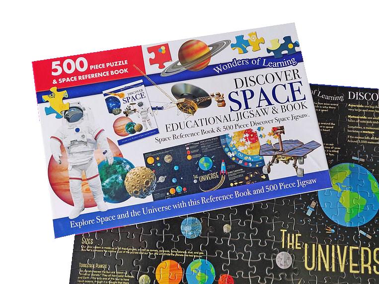 wonders of learning: discover space educational jigsaw & book - Ảnh 8