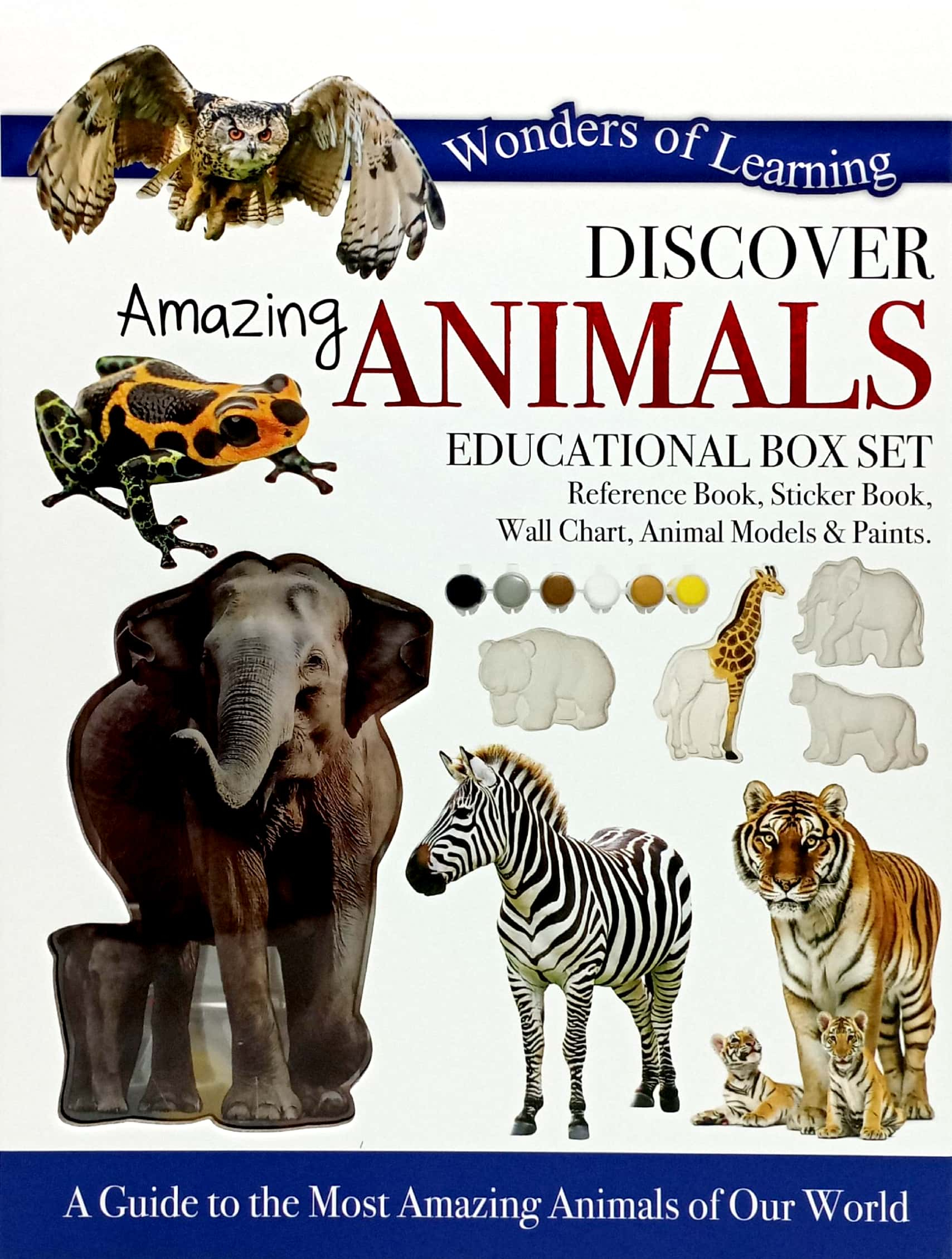 wonders of learning - educational box set - amazing animals - Ảnh 3
