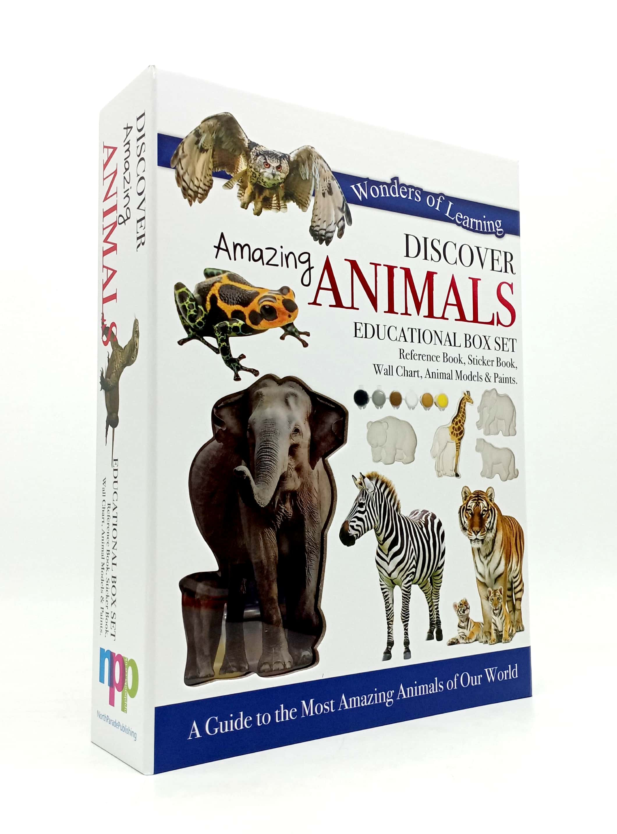 wonders of learning - educational box set - amazing animals - Ảnh 4