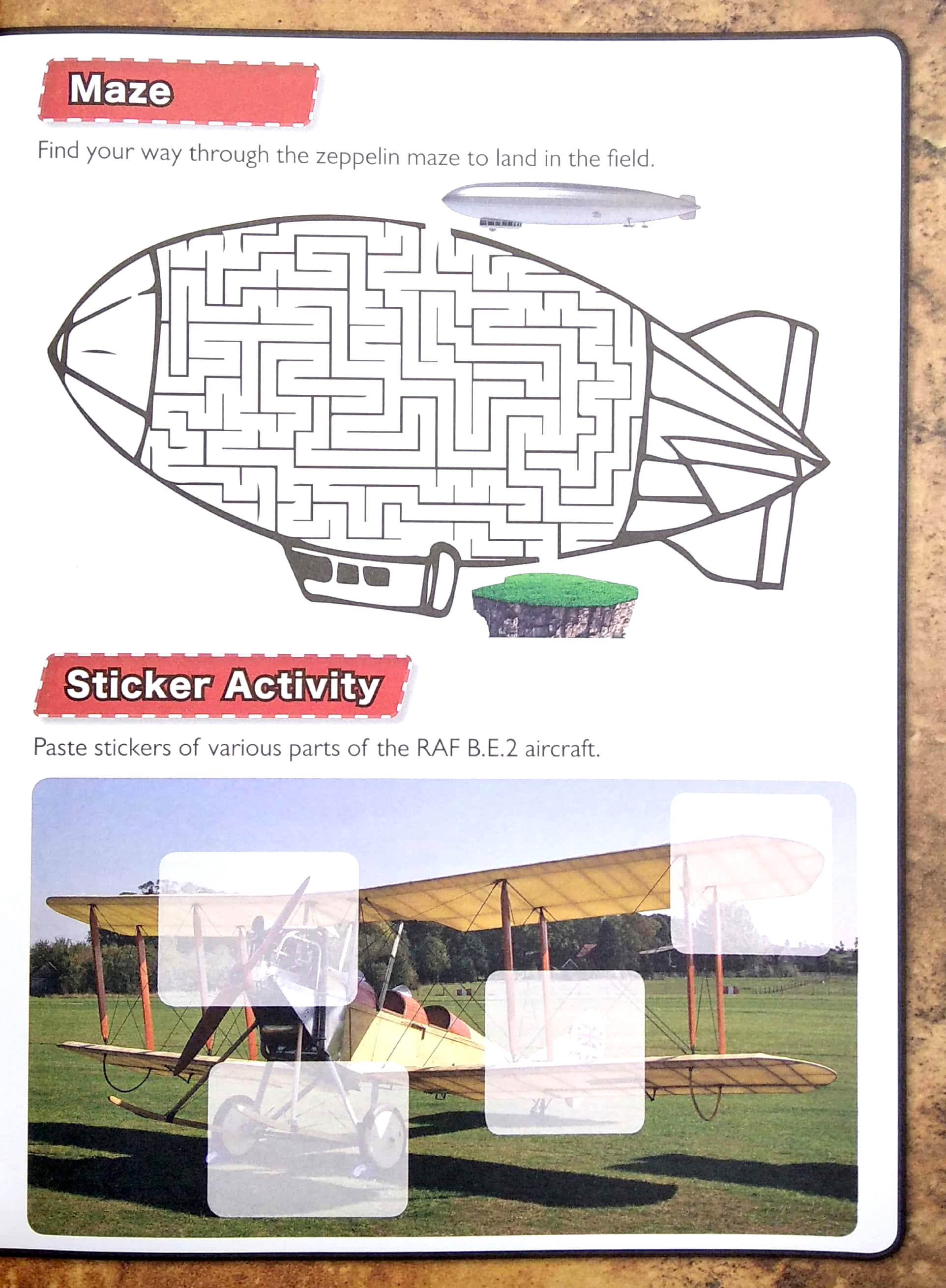 wonders of learning - sticker book - discover combat aircraft - Ảnh 4