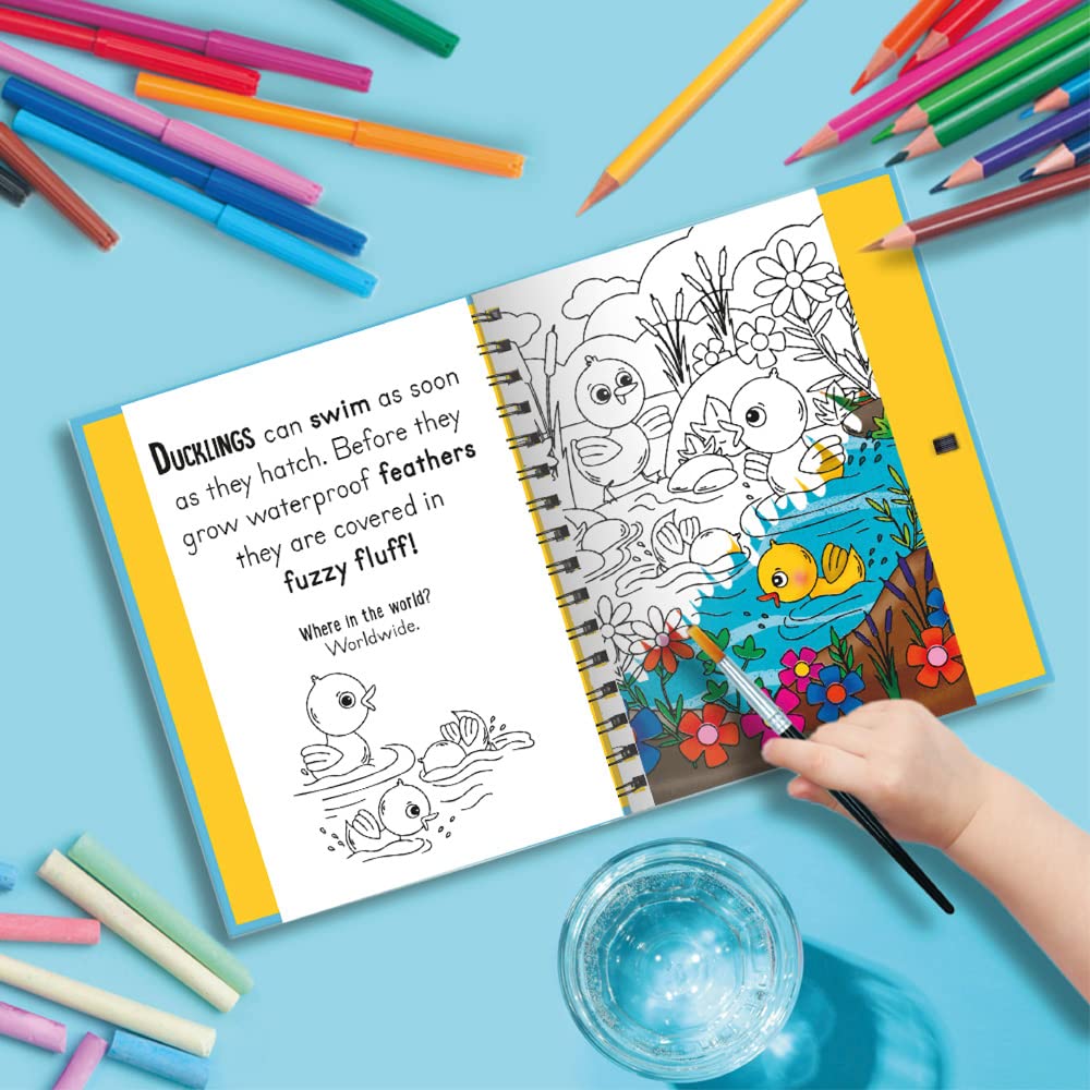 woof and meow - baby animals (magic water colouring) - Ảnh 2