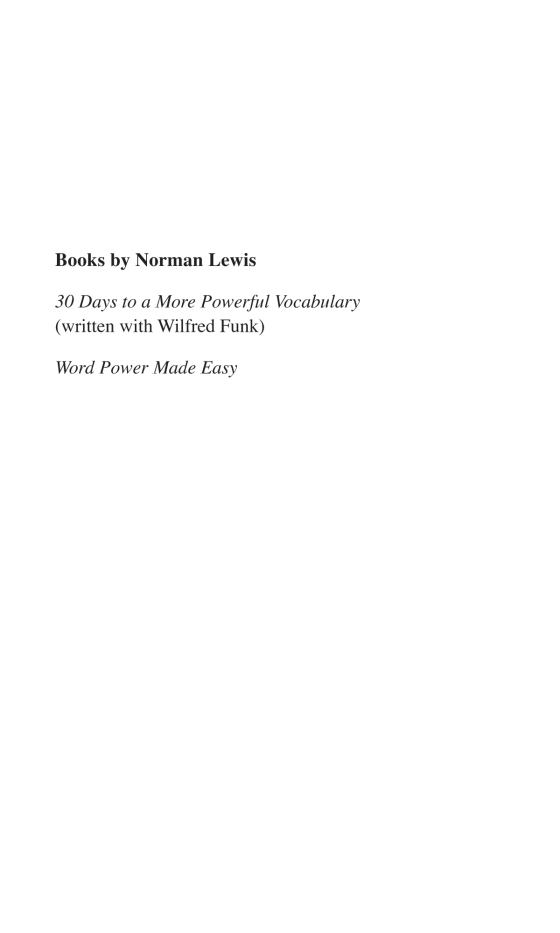 word power made easy: the complete handbook for building a superior vocabulary - Ảnh 4