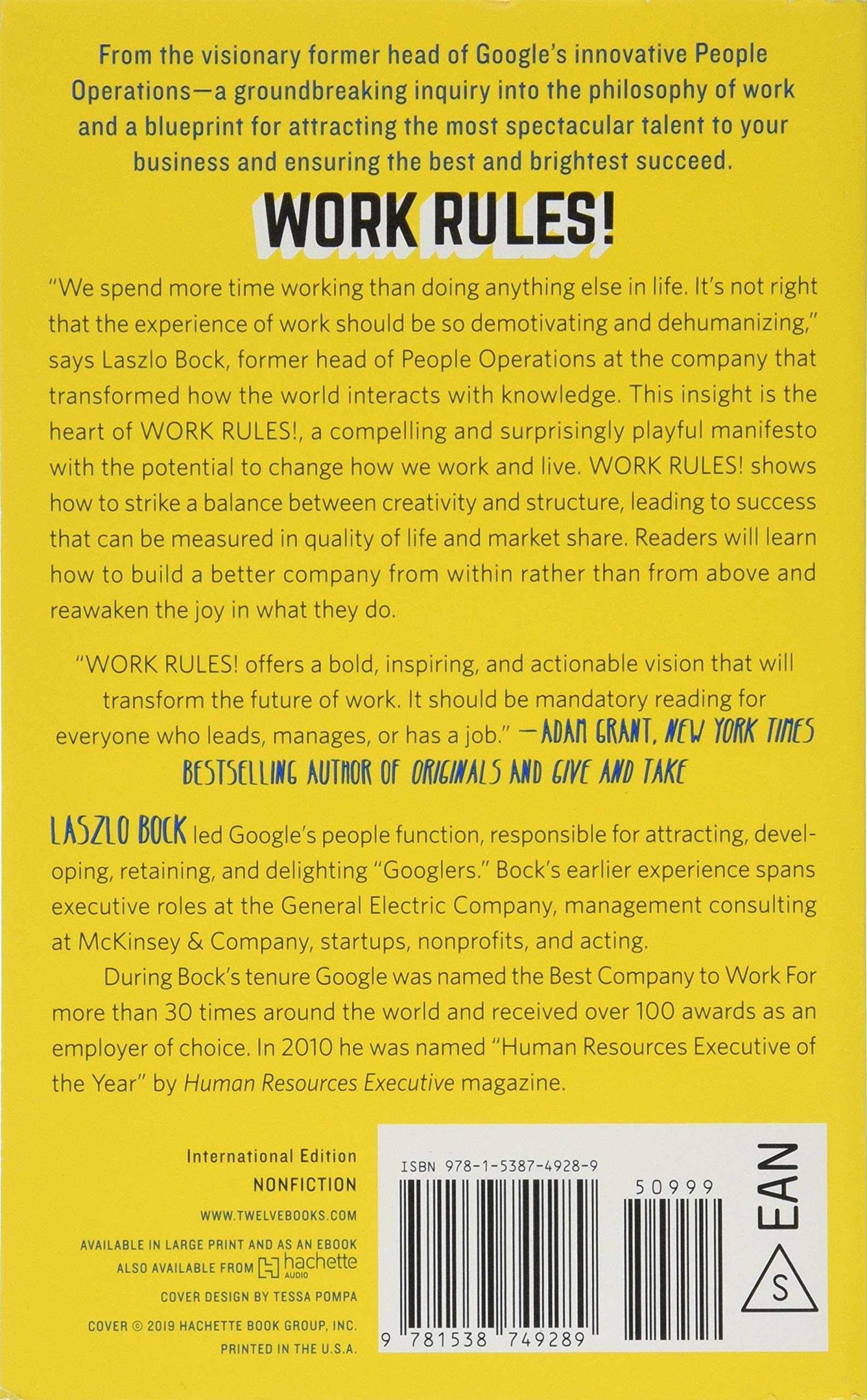work rules: insights from inside google - Ảnh 16