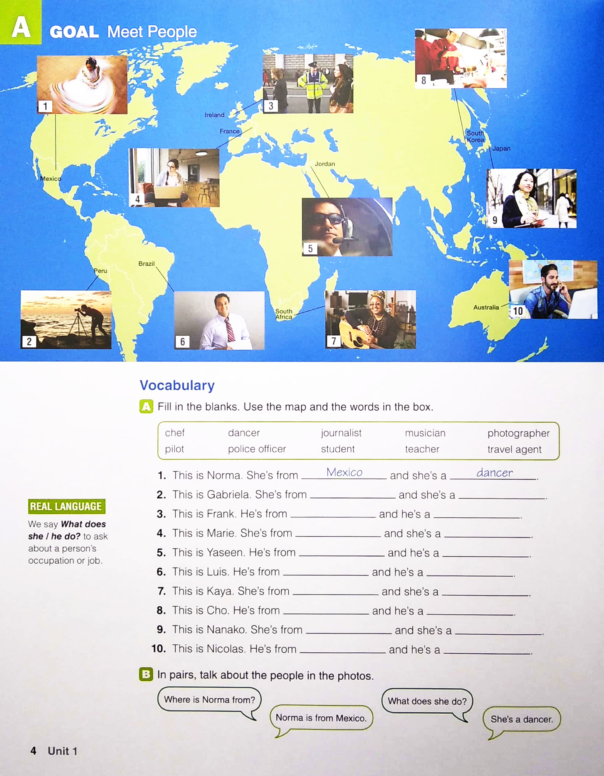 world english 1 student book with my world english online 3rd edition - Ảnh 4