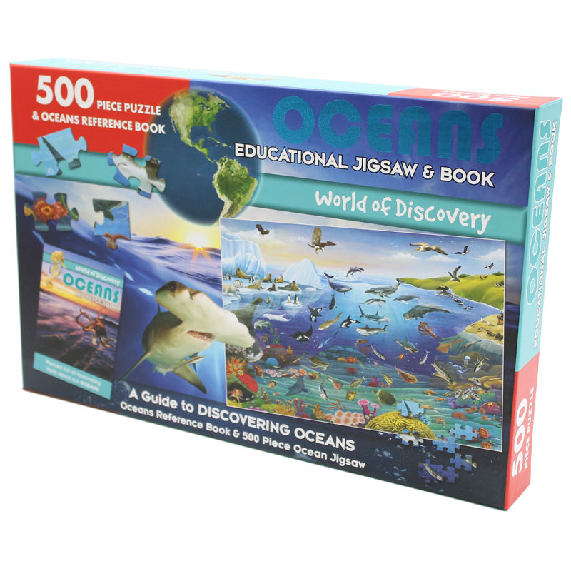 world of discovery - educational jigsaw & book: oceans - Ảnh 5