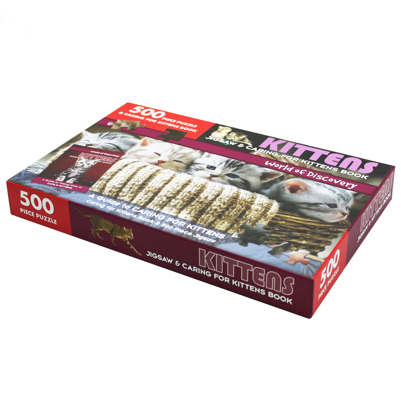 world of discovery - jigsaw & caring for kittens book: kittens - Ảnh 9