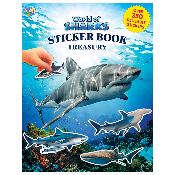 world of sharks sticker book treasury