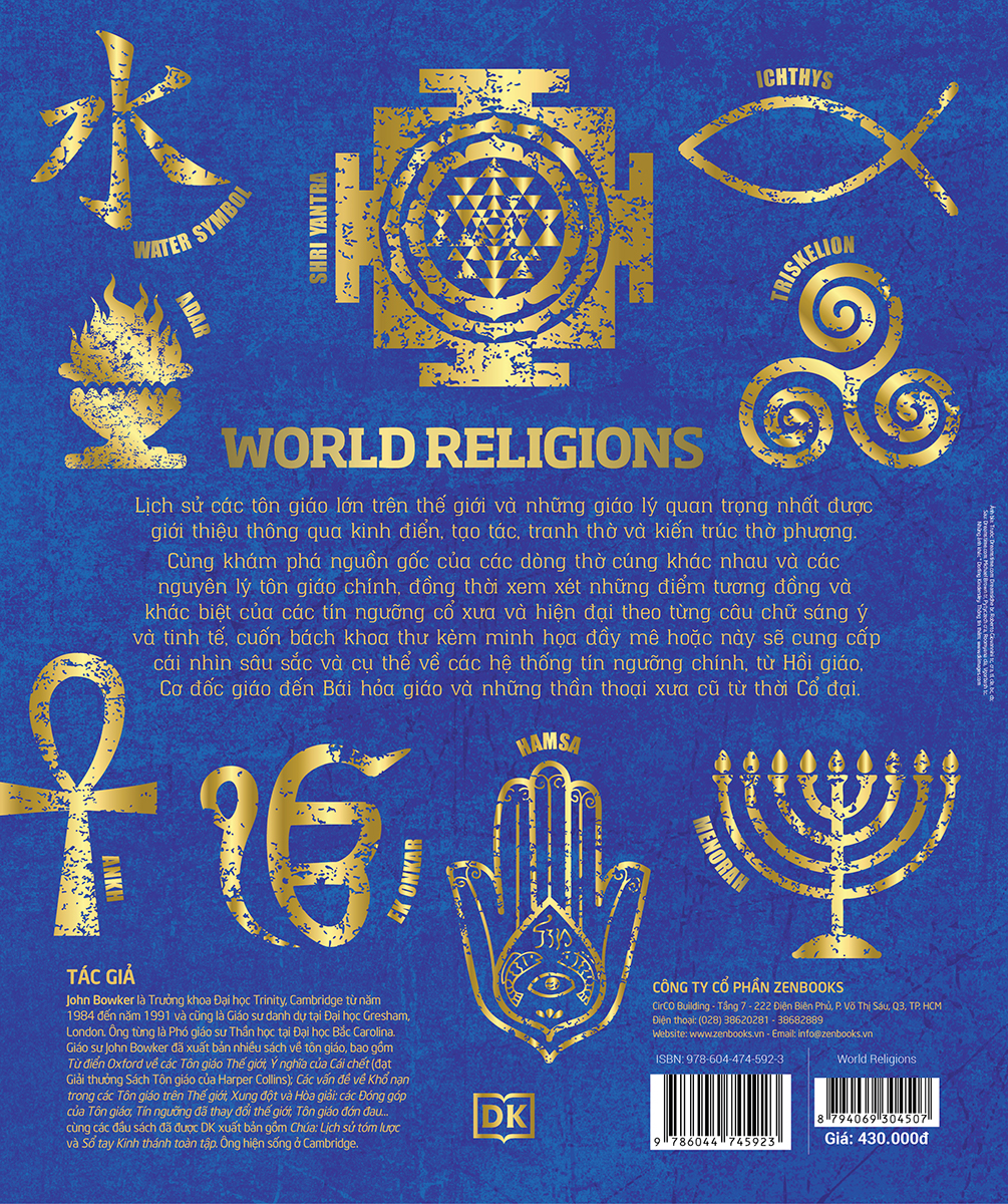 world religions - tôn giáo thế giới - khám phá và lý giải các tôn giáo trên thế giới - bìa cứng - Ảnh 3