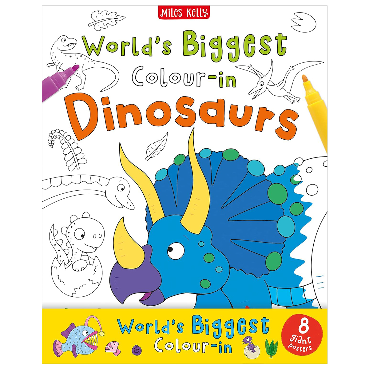 world's biggest colour-in (4 packs)