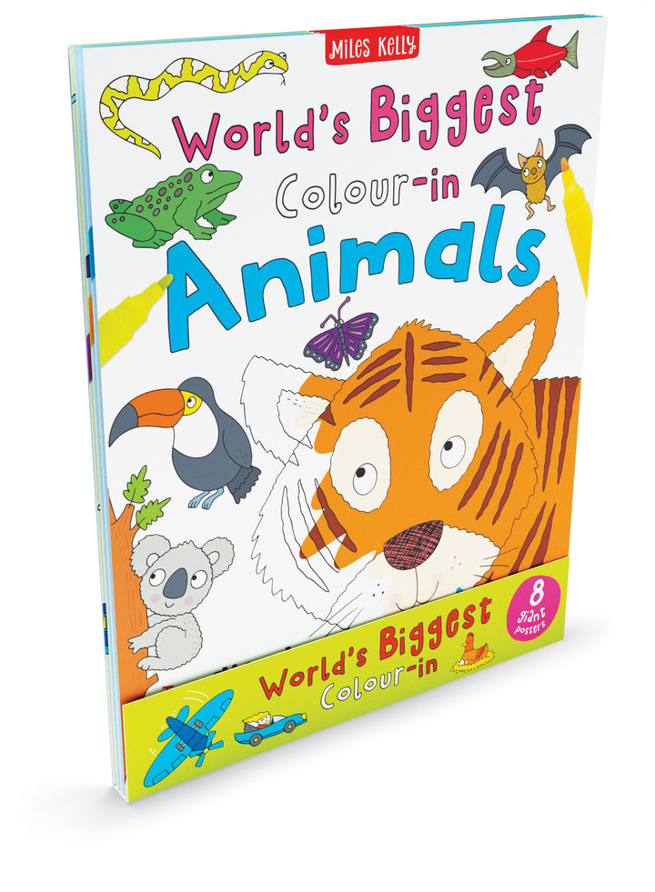 world's biggest colour-in: animals (8 giant posters) - Ảnh 4