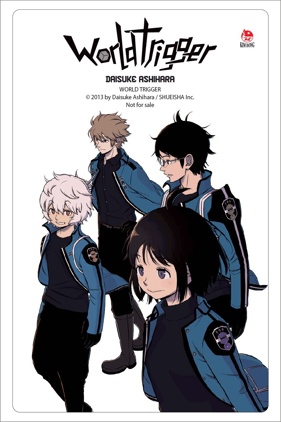 world trigger - tập 21 - tặng kèm postcard - Ảnh 4