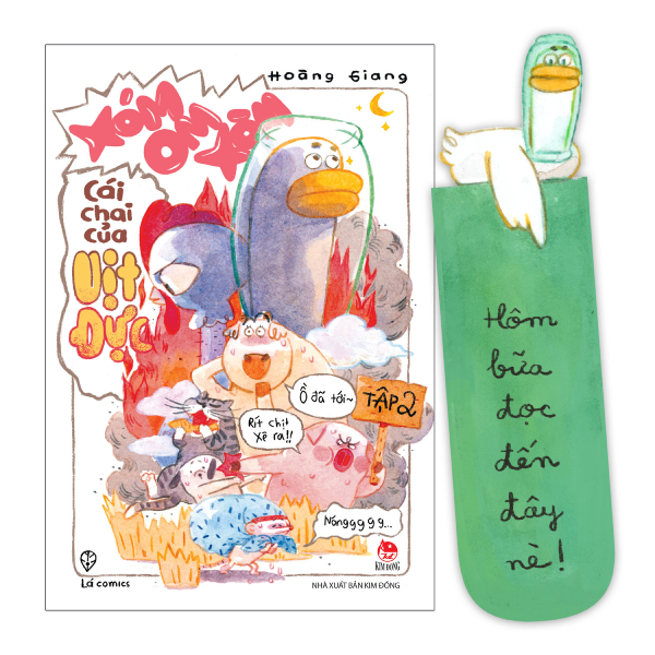 Xóm Om Xòm - Tập 1 - Món Quà Của Heo Mọi - Tặng Kèm Bookmark - Ảnh 4