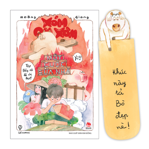 Xóm Om Xòm - Tập 1 - Món Quà Của Heo Mọi - Tặng Kèm Bookmark - Ảnh 9