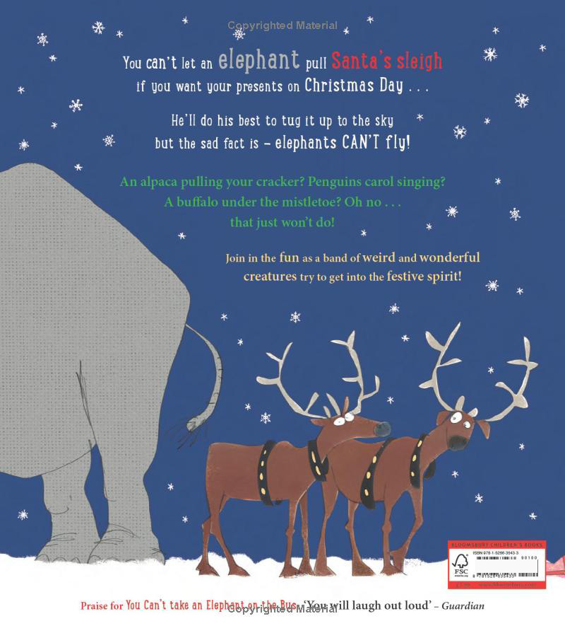 you can't let an elephant pull santa's sleigh - Ảnh 19