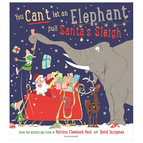 you can't let an elephant pull santa's sleigh - Ảnh 2