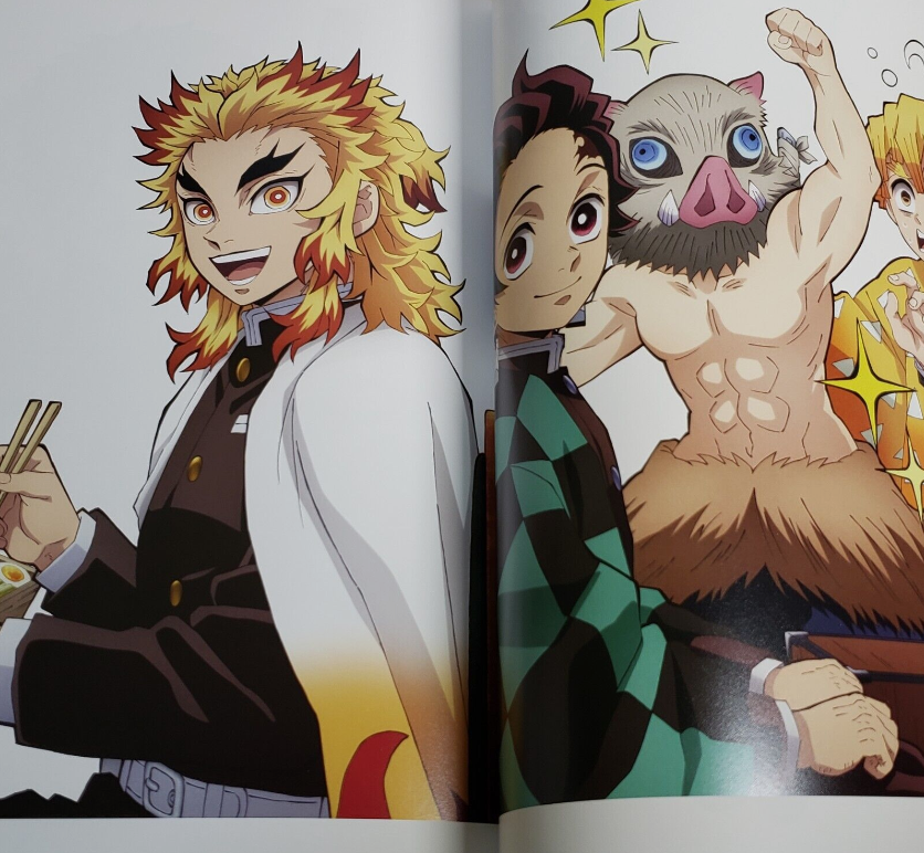 アニメ「鬼滅の刃」イラスト記録集 弐 - kimetsu no yaiba animation illustration book (kirokushu) 2 - Ảnh 7