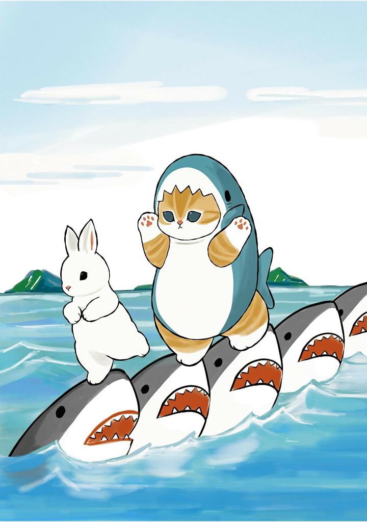 サメにゃん - same-nyan - Ảnh 2