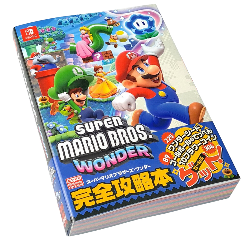 スーパーマリオブラザーズ ワンダー 完全攻略本 - super mario brothers wonder perfect guidebook - Ảnh 3