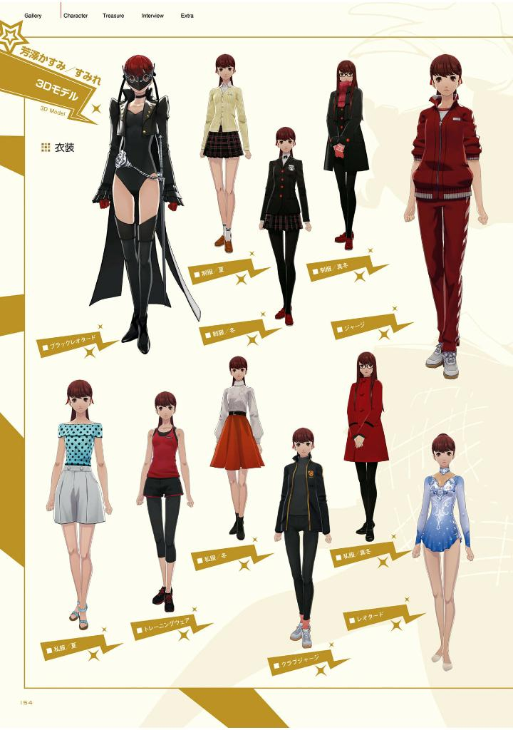 ペルソナ5 ザ・ロイヤル 公式美術設定集 - Persona 5 The Royal Official Design Works - Ảnh 10