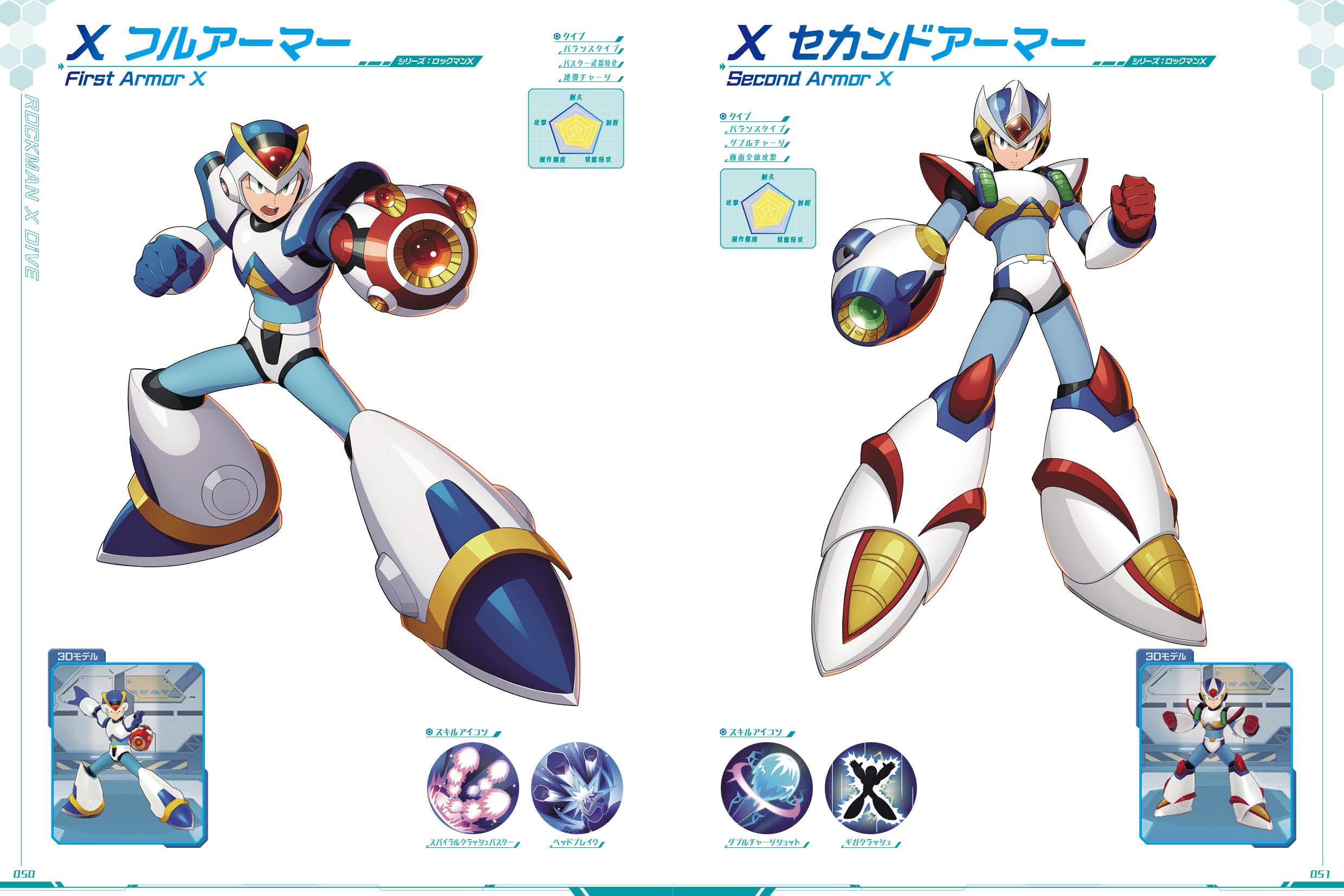 ロックマンx dive イラスト集 - rockman x dive illustration collection - Ảnh 4