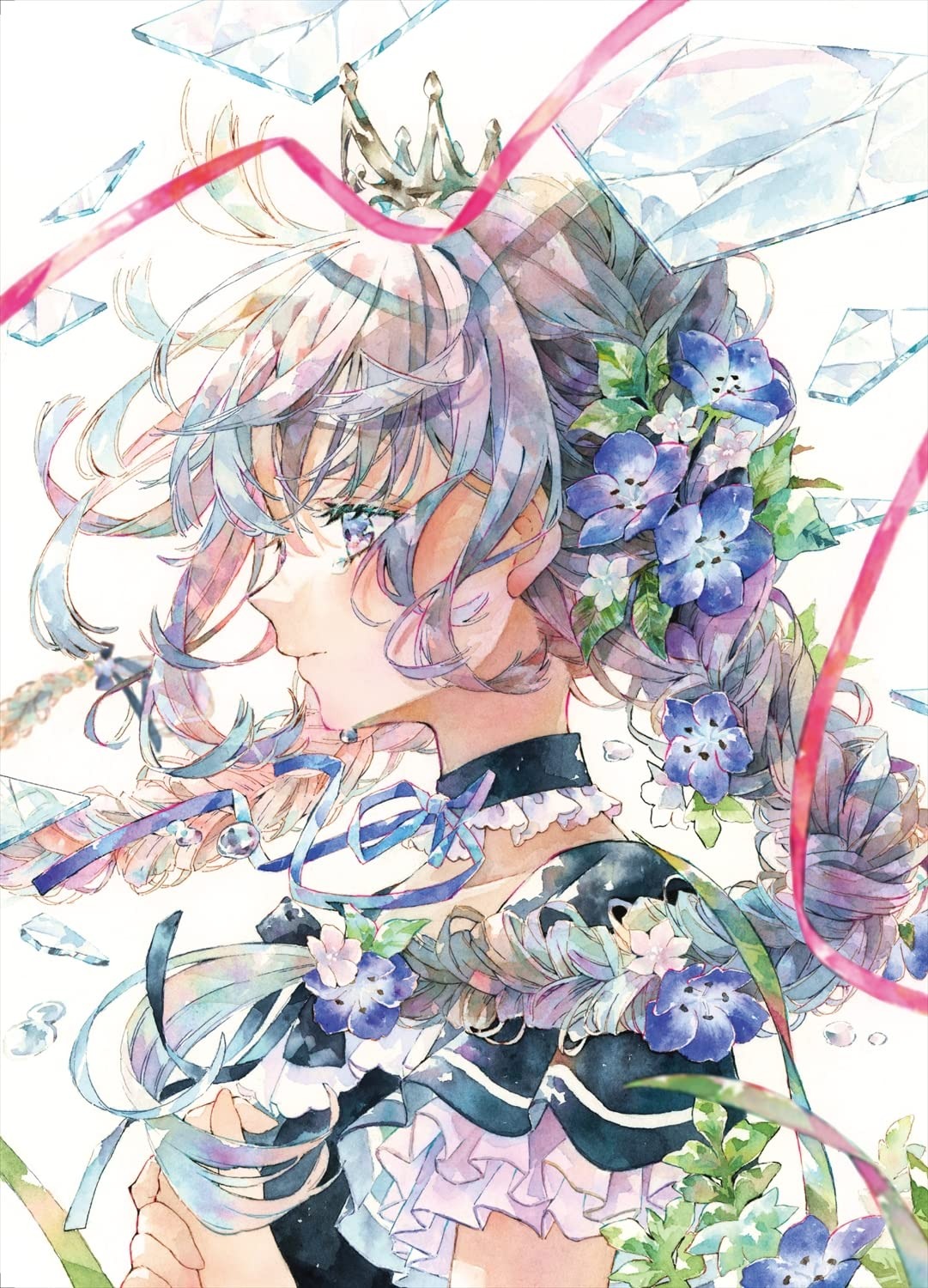 優子鈴 作品集&イラストメイキング 透明水彩で描く可憐な美少女 - yuko suzu works & illustration making: tomei suisai de egaku karen na bishojo - Ảnh 6