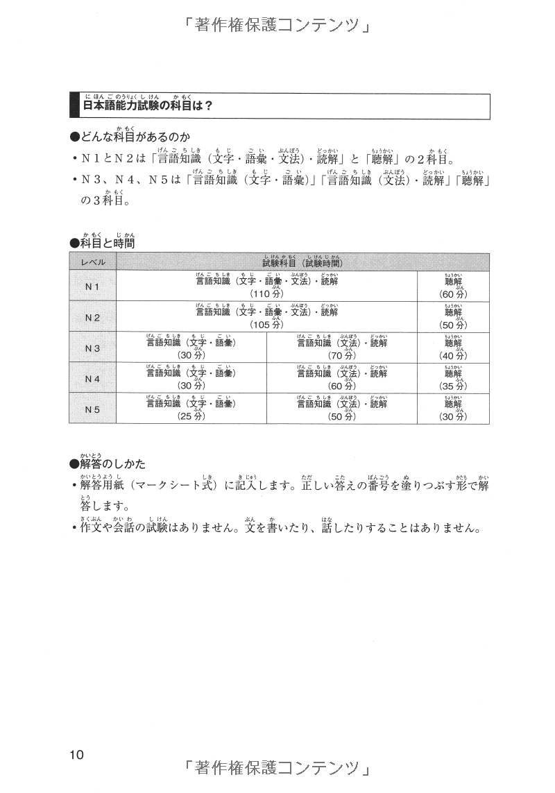 日本語能力試験スーパー模試 n4・n5 - super n4 and n5 level practice test for the japanese - language proficiency test - Ảnh 13