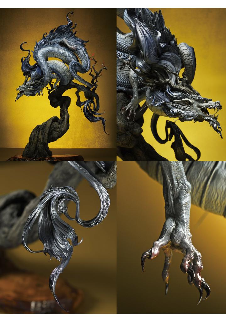造形作品集 dragon - sculptures works: dragon - Ảnh 12